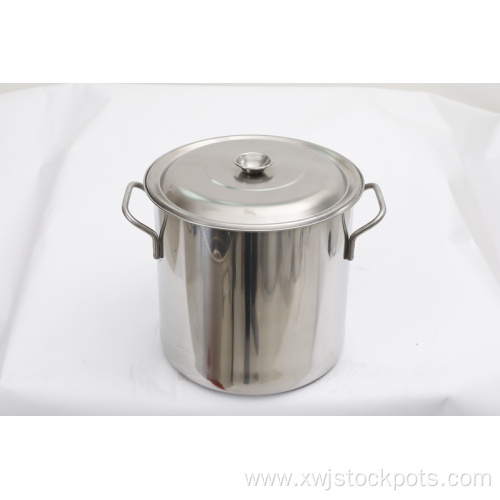 Cooking Pot Stainless Steel Stock Pot with Lid